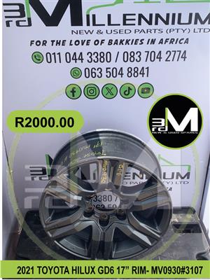 Rim 17" - Toyota Hilux GD6