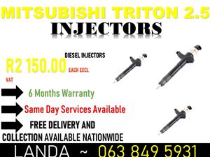 MITSUBISHI TRITON 2.5 INJECTORS 