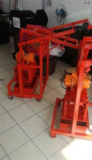 Electric 6 Per Drop Stock Brick Machine