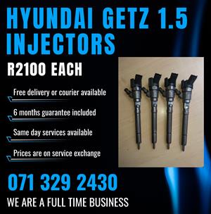 HYUNDAI GETZ 1.5 INJECTORS FOR SALE WITH WARRANTY 