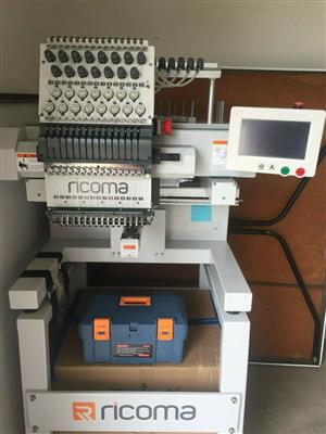 Great 15 Needle Commercial Embroidery Machine