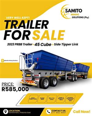 2023 PRBB 45 Cube Side Tipper