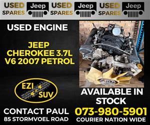 Jeep Cherokee 3.7L V6 2007 Petrol Used Engine Petrol