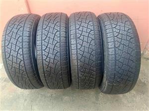 4 X 265/60/18 Pirelli ATR white wall SUV & bakkie tyres for sell 