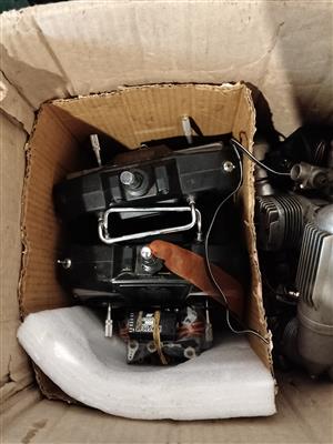 Model aeroplane engines and radios for sale