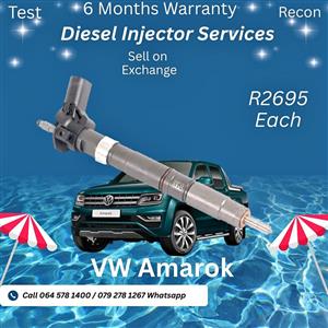 Amarok Piezo diesel injectors