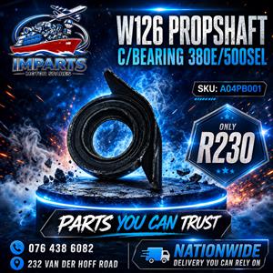 W126 PROPSHAFT CENTRE BEARING 380E / 500SEL