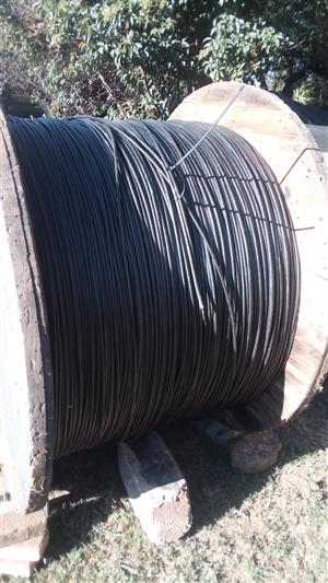 12 Core fibre optic cable for sale. ADSS, 652D, 9/125 SM. 7000m