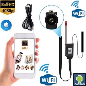 Miniature WiFi Spy Camera HD Video Recorder with Motion Sensor + Much More. NEW