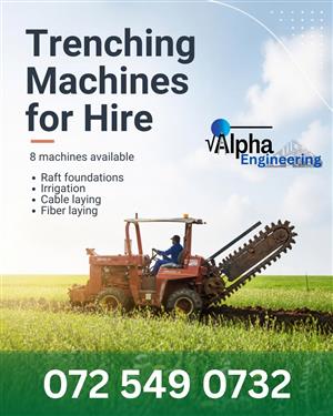 Ditch Witch Trench Hire