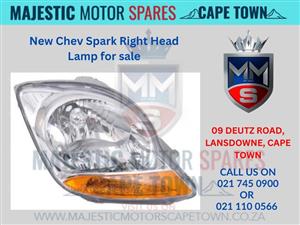 Chevrolet Spark Right Head Lamp for sale