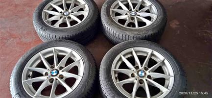 OEM 16 inch BMW mags with   tyres for sell