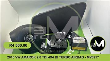 2010 VW AMAROK 2.0 TDI 4X4 BI TURBO AIRBAG - MV0917