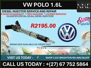 Vw Polo 1.6L Diesel Injectors On Recon