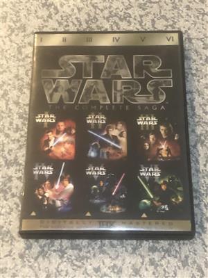Private Collection of the First Star Wars DVD's and Model Craft's