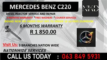 MERCEDES C220 DIESEL INJECTORS PHOENIX KWAZULU NATAL             