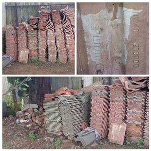 Double Roman roof tiles