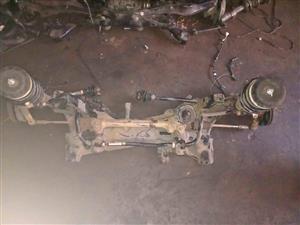 Toyota Urber Crusier complete front suspension
