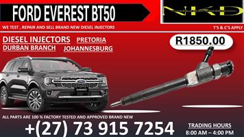 Ford Everest BT50 Diesel Fuel Injectors On Recon 