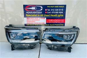 VW Amarok left and right side (IQ light) LED xenon headlights 