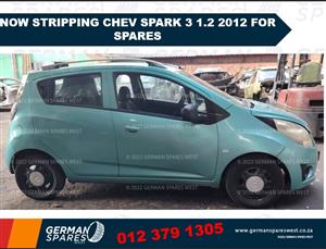 Now Stripping Chev Spark 3 1.2 2012 For Spares 