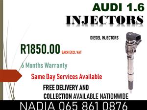 AUDI 1.6 DIESEL INJECTORS FOR SALE