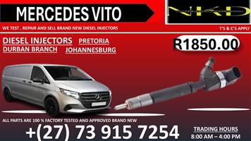 Vito Mercedes Diesel Fuel Injectors 