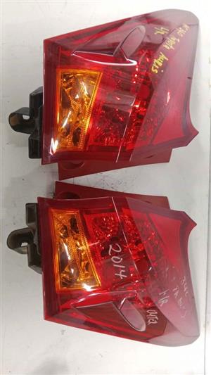 Toyota Auris 2014 Outer Taillights For Sale
