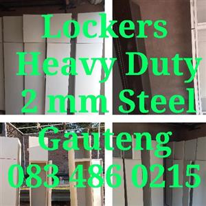 LOCKERSHeavy Duty Hostel Lockers2 mm Steel PlateHeavy!