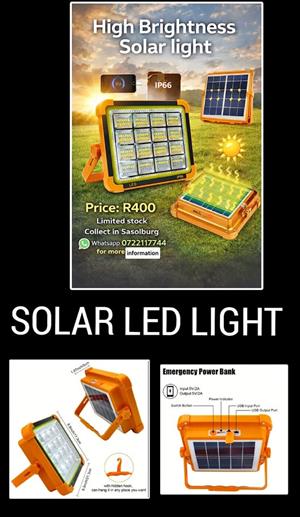 Solar Streetlight/ Camping light