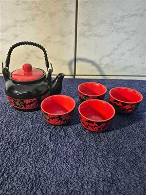 Ceramic Asian Tea Set