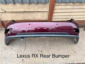Lexus RX Rear Back Bumper