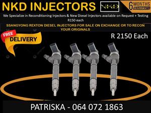 DIESEL INJECTORS FOR SSANGYONG REXTON FOR SALE