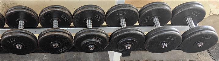 DUMBBELLS sets.
