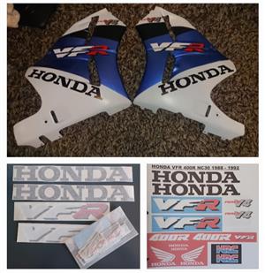 Honda VFR 400R NC30 stickers decals kits