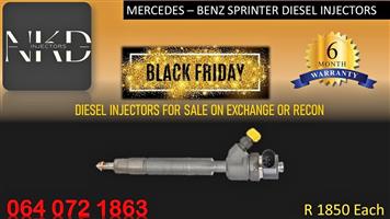 MERCEDES BENZ SPRINTER DIESEL INJECTORS FOR SALE