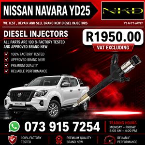 Nissan_Navara_Yd25_Injectors_On_Repair