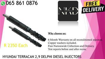 HYUNDAI INJECTORS FOR SALE OR RECON 