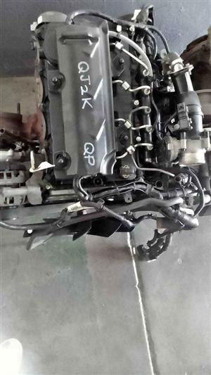 FORD RANGER QJ2K 6SPD 2.2L COMPLETE ENGINE FOR SALE