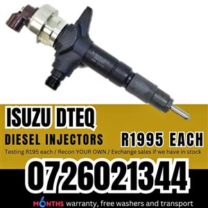 Isuzu Dtec diesel injectors for sale