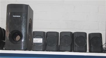 Telefunken 5.1 speakers S046384A #Rosettenvillepawnshop
