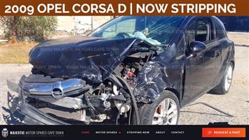 Now stripping 2009 OPEL CORSA D for parts
