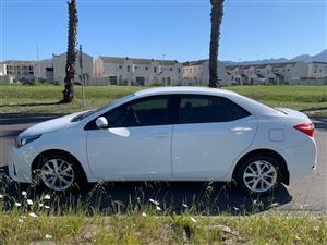 2016 Toyota Corolla 1.6 Full House Sedan CVT Automatic for Sale – R139 990neg.