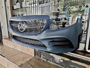 MERCEDES BENZ* W205 FACELIFT FRONT COMPLETE BUMPER for sale