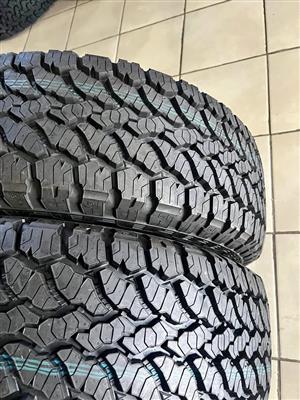 265 65 18 General Grabber AT3 (NEW TYRES)