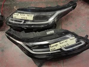 RANGE ROVER VELAR HEADLIGHTS