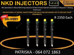 DIESEL INJECTORS FOR SSANGYONG 2.0 FOR SALE