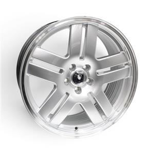 17″ M8961 5×100 Silver Alloy Wheels
