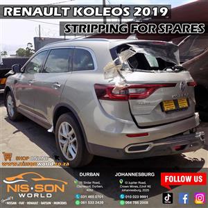 RENAULT KOLEOS 2019 STRIPPING FOR SPARES
