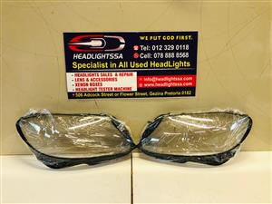 Mercedes Benz W205 left and right side headlight replacement lens (2014)